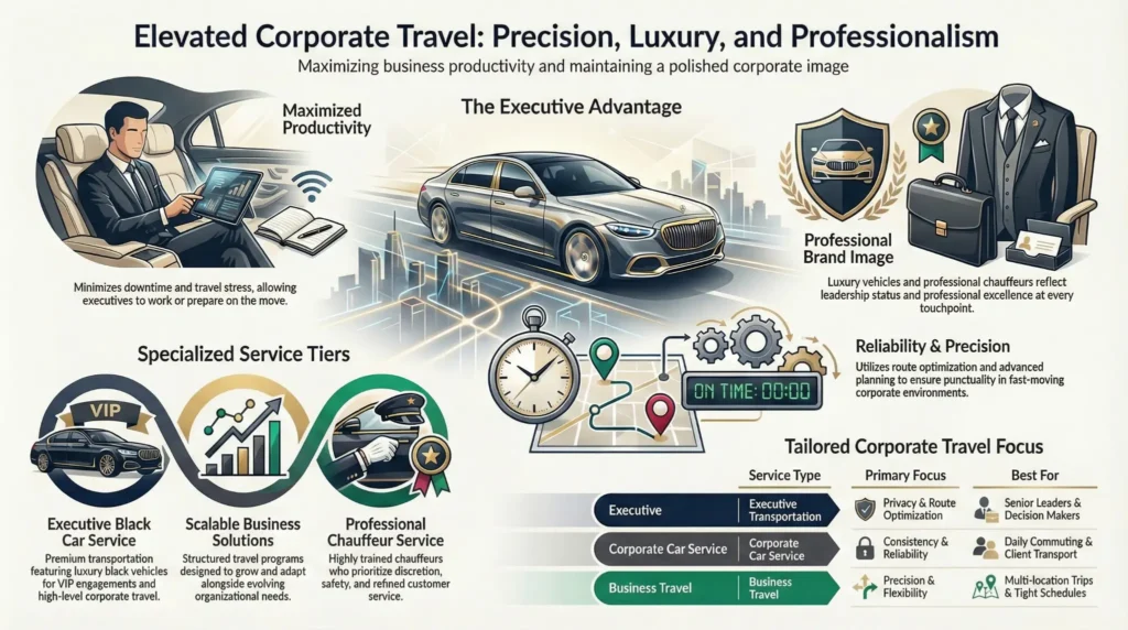 Executive Black Car Service for Elevated Corporate Travel